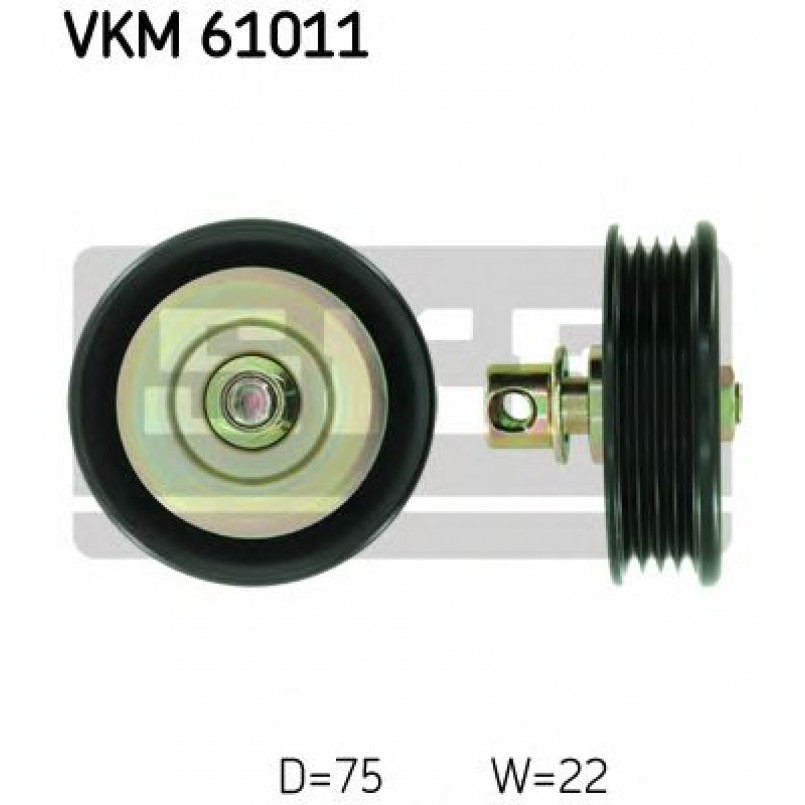 VKM 61011 SKF Ролик модуля натягувача ременя